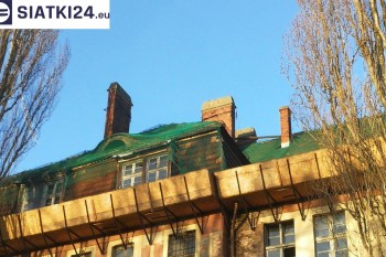 Siatki Pasłęk - Siatki zabezpieczające stare dachówki na dachach dla terenów Pasłęk