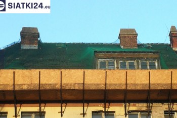 Siatki Pasłęk - Zabezpieczenie elementu dachu siatkami dla terenów Pasłęk
